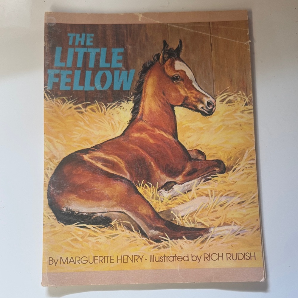 The Little Fellow by Marguerite Henry - Illustrated Art Print Book